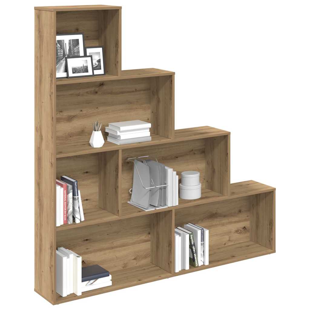 Book Cabinet 155x24x160 cm Artisan oak
