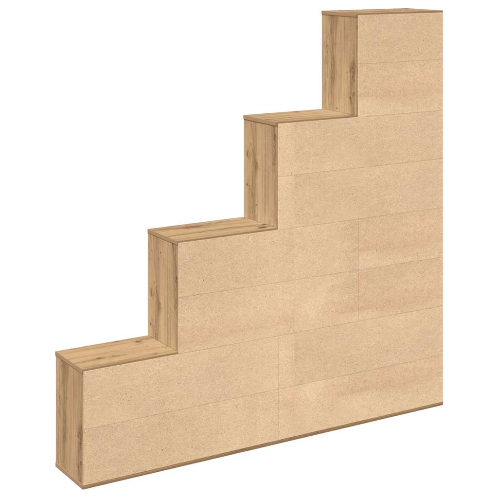 Book Cabinet 155x24x160 cm Artisan oak
