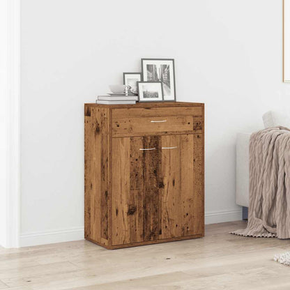 Sideboard 60x30x75 cm Engineered Wood Old wood