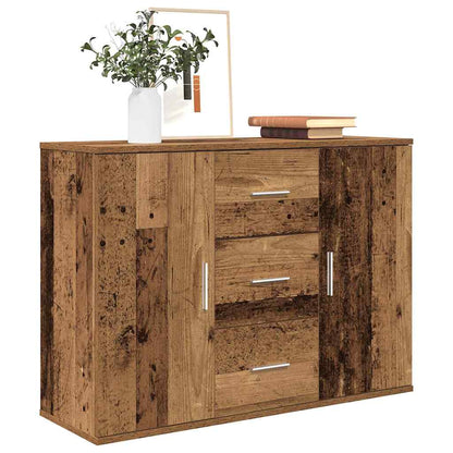 Sideboard 91x29,5x65 cm Engineered Wood Old wood