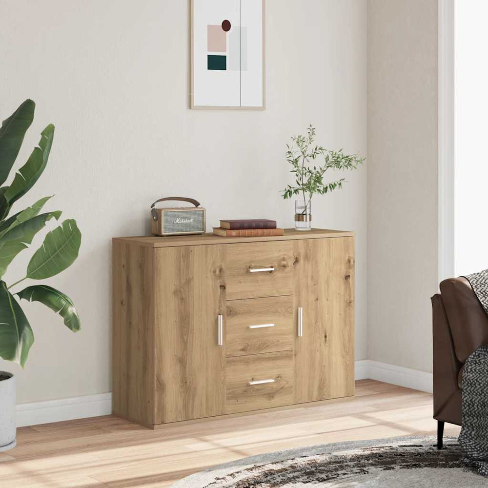 vidaXL Sideboard 91x29.5x65 cm Engineered Wood