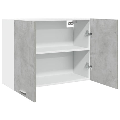 Hanging Cabinet "Lyon" 39.5x31x60 cm Concrete Grey 1x hanging cabinet (2 doors) 80 cm wide 60 cm high