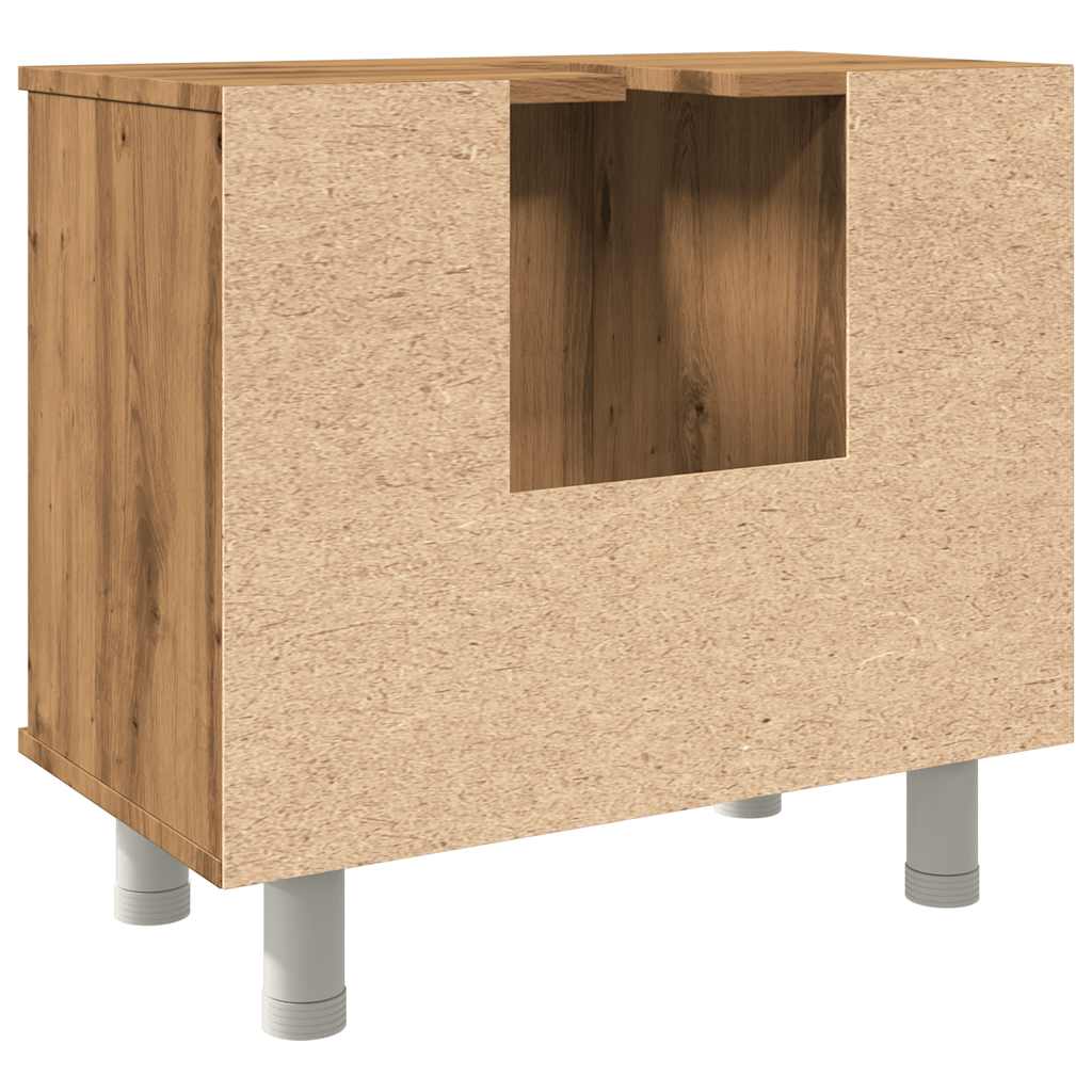 Bathroom Cabinet 60x32x53,5 cm Engineered Wood Artisan oak