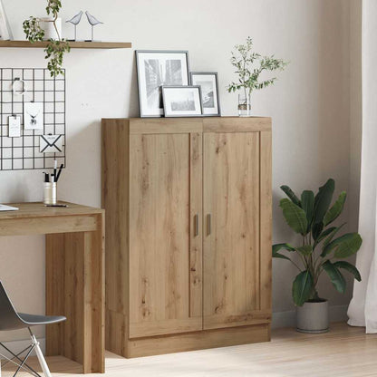 Book Cabinet 82.5x30.5x115 cm Engineered Wood Artisan oak