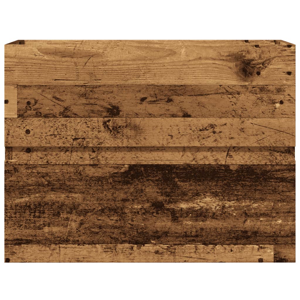 Sink Cabinet 60x38.5x45 cm Engineered Wood Old wood