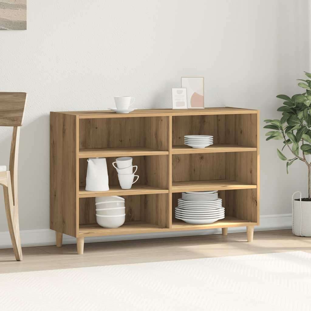 Sideboard 103,5x35x70 cm Engineered Wood Artisan oak