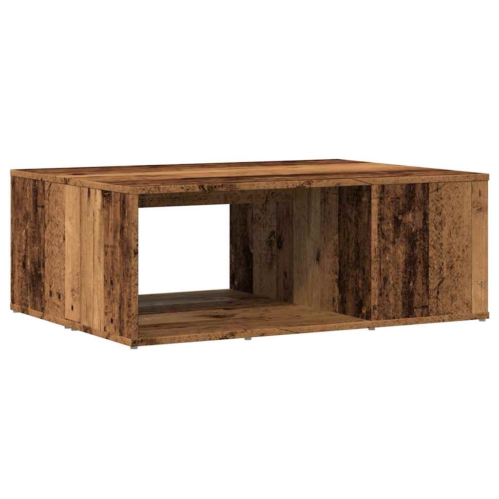 Coffee Table 90x67x33 cm Engineered Wood Old wood