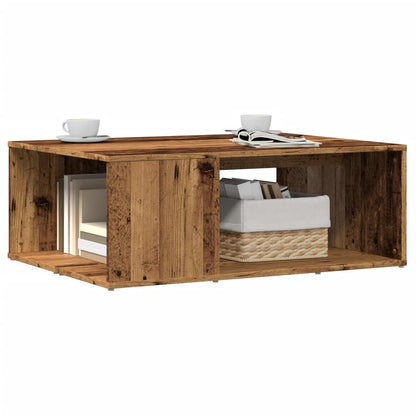 Coffee Table 90x67x33 cm Engineered Wood Old wood
