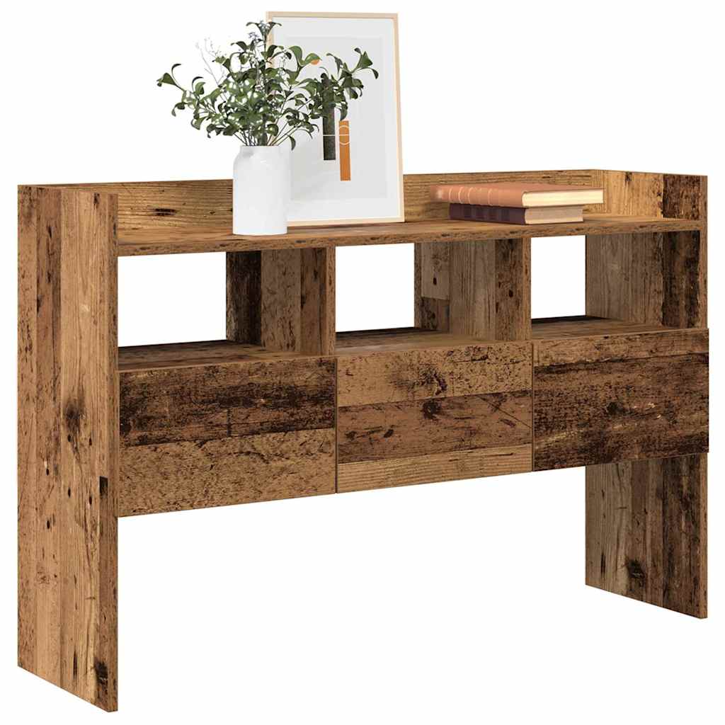 Sideboard 105x30x70 cm Engineered Wood Old wood