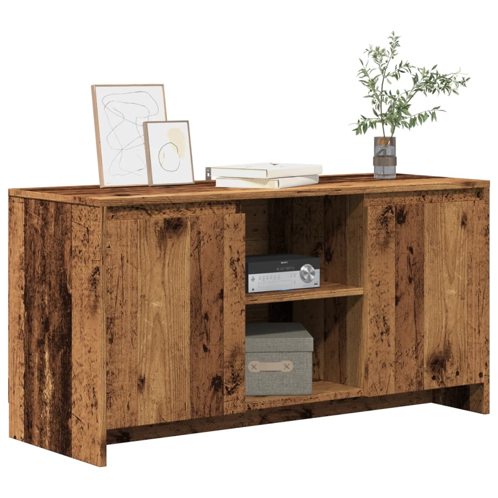 TV Cabinet 102x37,5x52,5 cm Engineered Wood Old wood