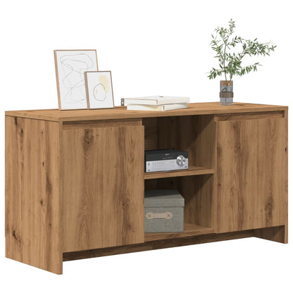 TV Cabinet 102x37,5x52,5 cm Engineered Wood Artisan oak
