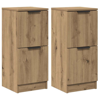 Sideboard 30x30x70 cm Engineered Wood Artisan oak 2