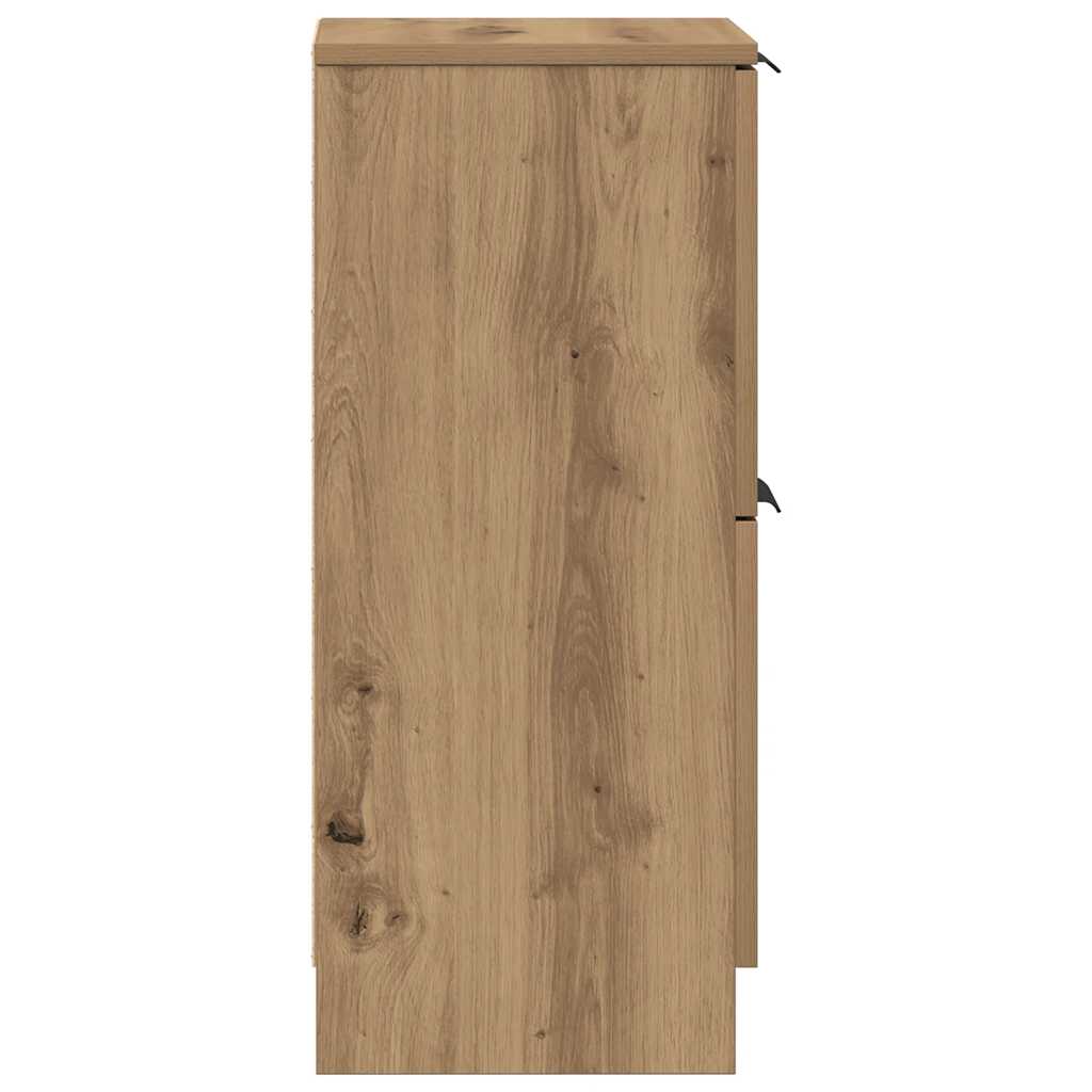 Sideboard 30x30x70 cm Engineered Wood Artisan oak 2