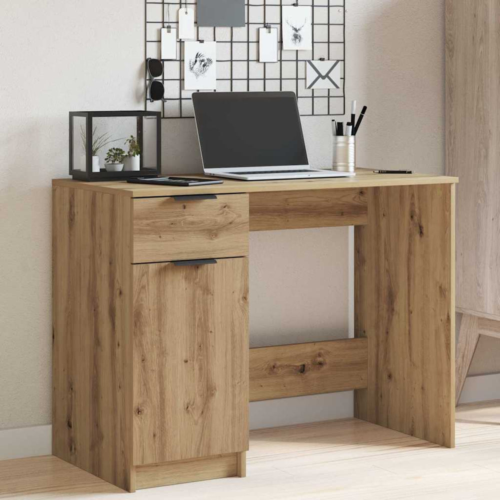 vidaXL Desk 100x50x75 cm Engineered Wood