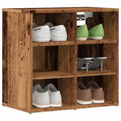 Shoe Cabinets 52.5x30x50 cm 2 pcs Old wood