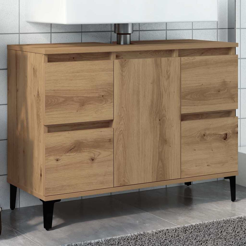 vidaXL Sink Cabinet 80x33x60 cm Engineered Wood