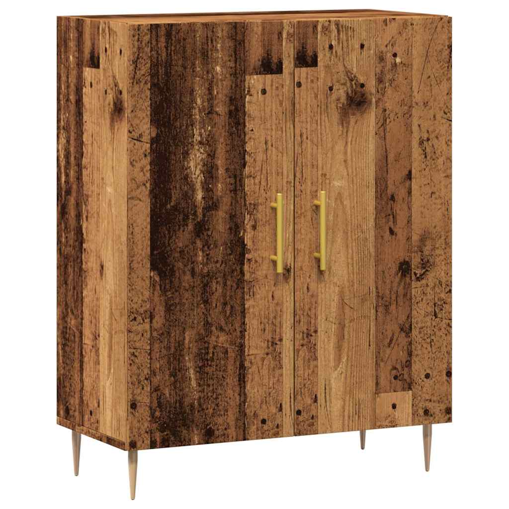 Sideboard 69,5x34x90 cm Engineered Wood Old wood