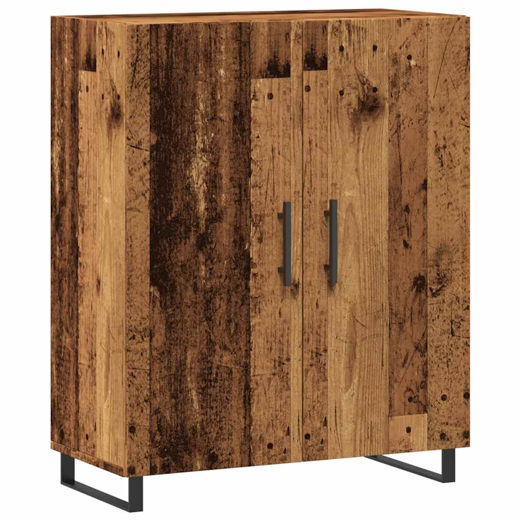 Sideboard 69,5x34x90 cm Engineered Wood Old wood