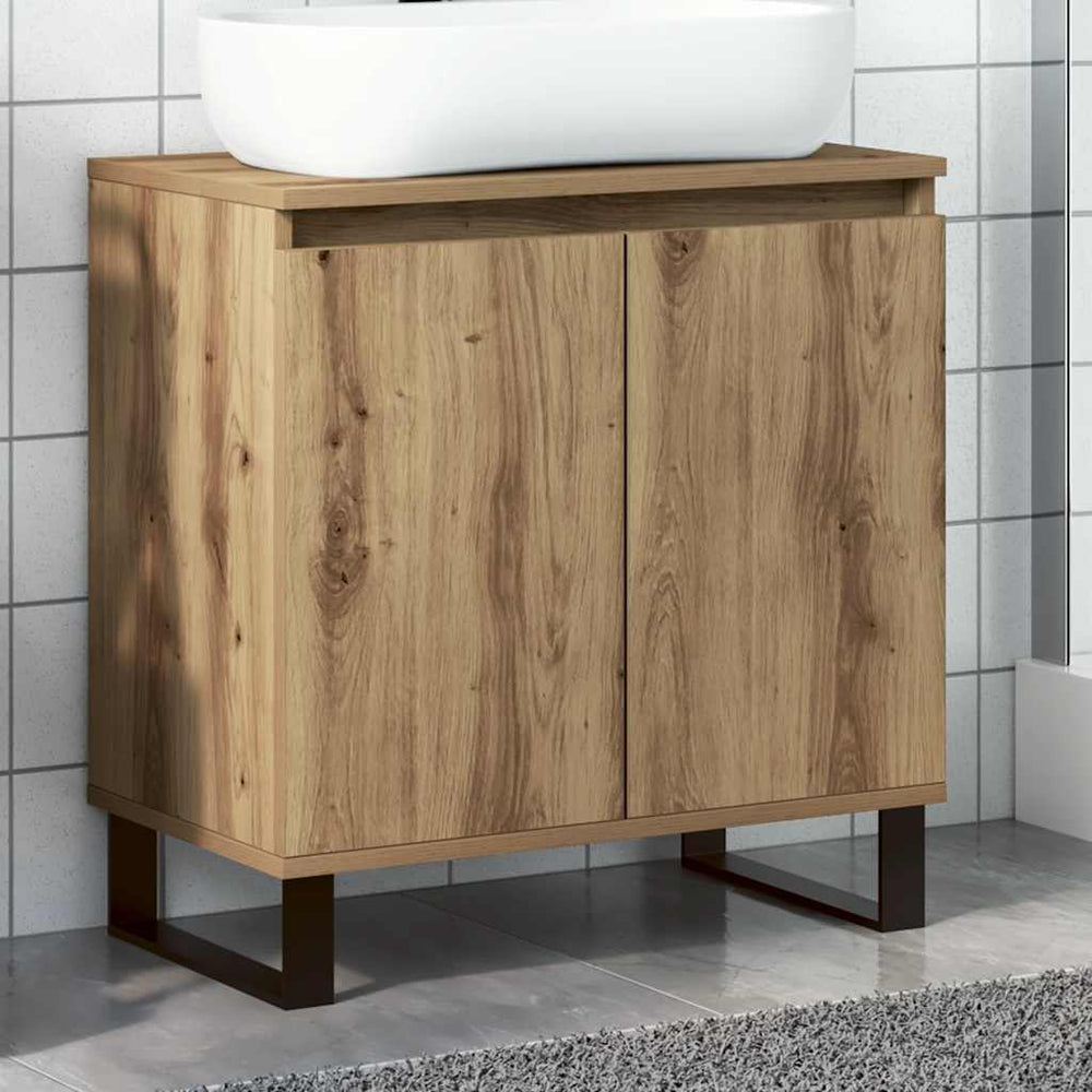 vidaXL Bathroom Cabinet 58x33x60 cm Engineered Wood