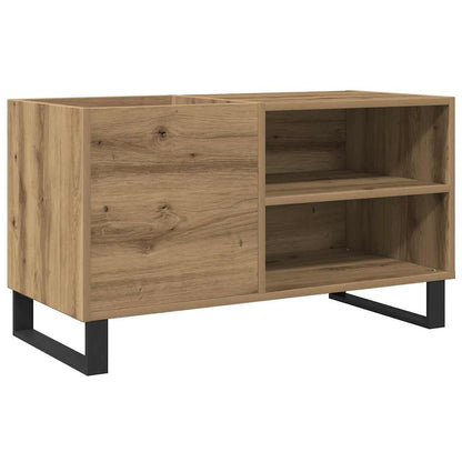 Record Cabinet 85x38x48 cm Engineered Wood Artisan oak