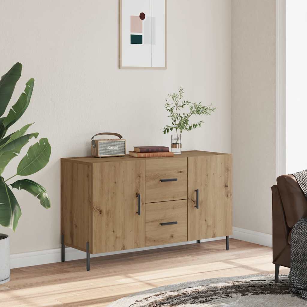 Sideboard 100x36x60 cm Engineered Wood Artisan oak