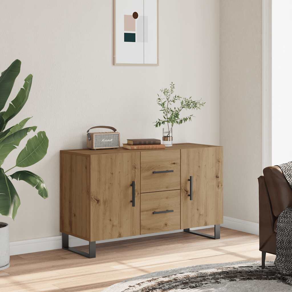 Sideboard 100x36x60 cm Engineered Wood Artisan oak