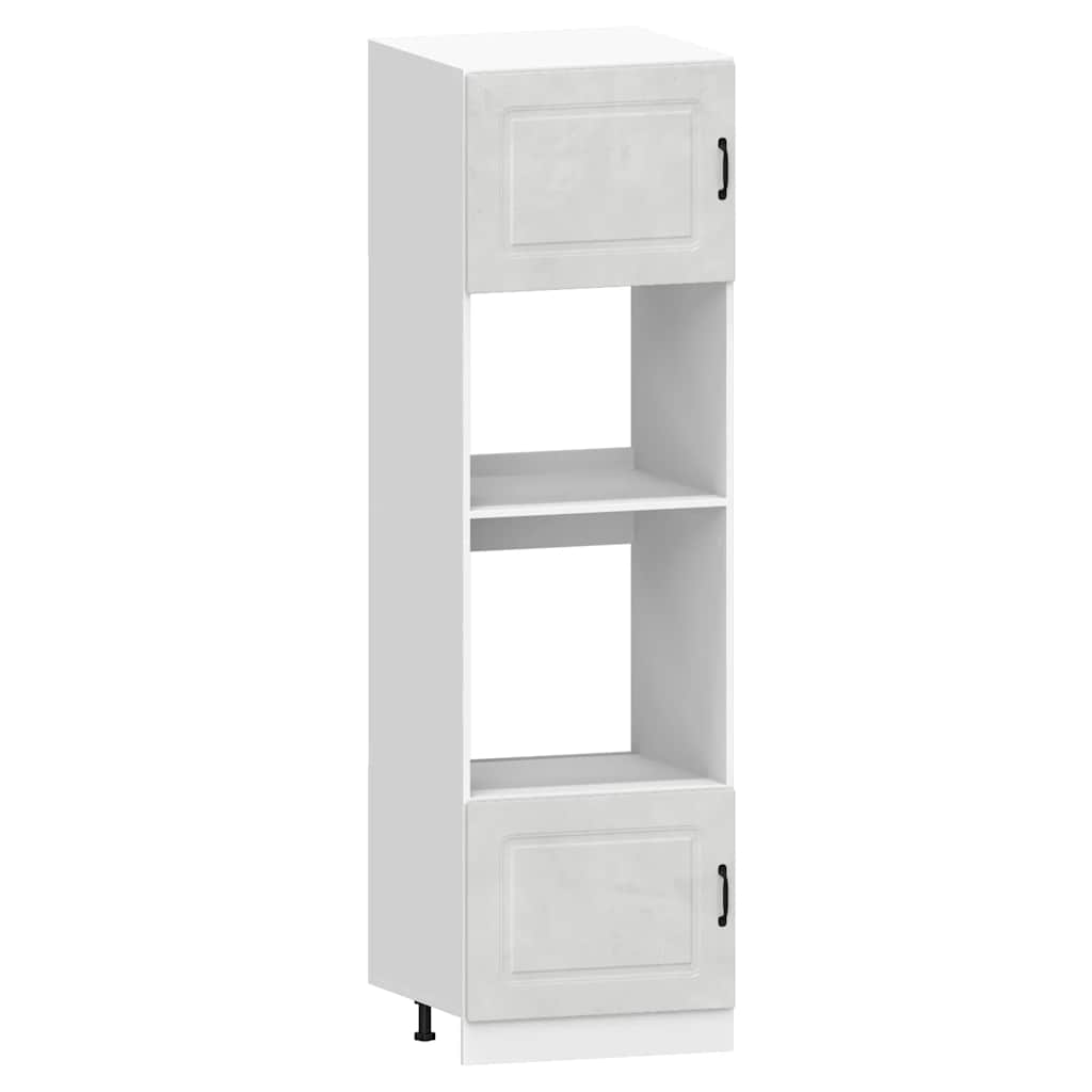 vidaXL 7 Piece Kitchen Cabinet Set "Kalmar" Concrete Grey Engineered Wood 5