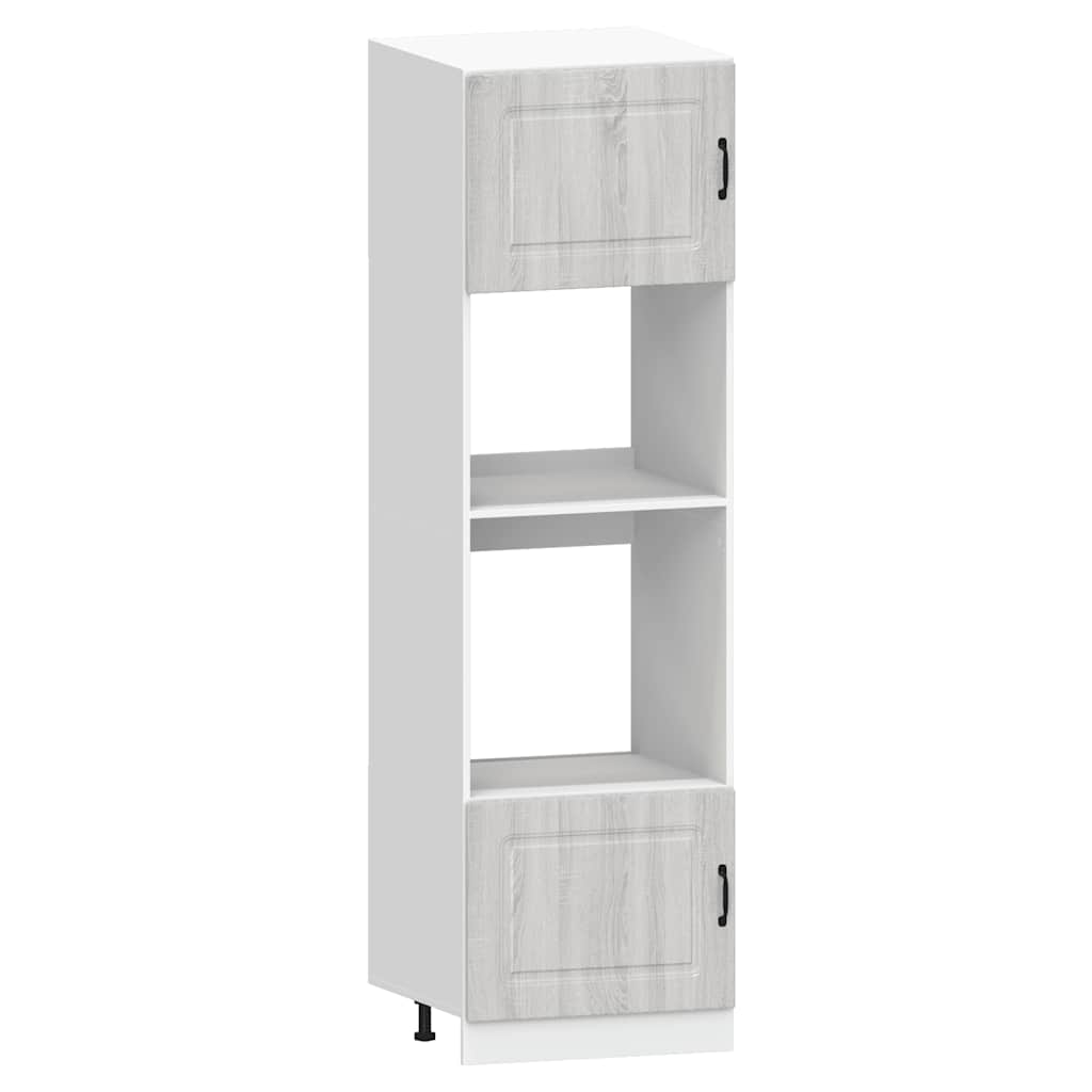 vidaXL 7 Piece Kitchen Cabinet Set "Kalmar" Grey Sonoma Engineered Wood 5