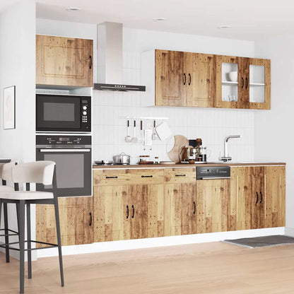 vidaXL 7 Piece Kitchen Cabinet Set "Kalmar" Old Wood Engineered Wood 3