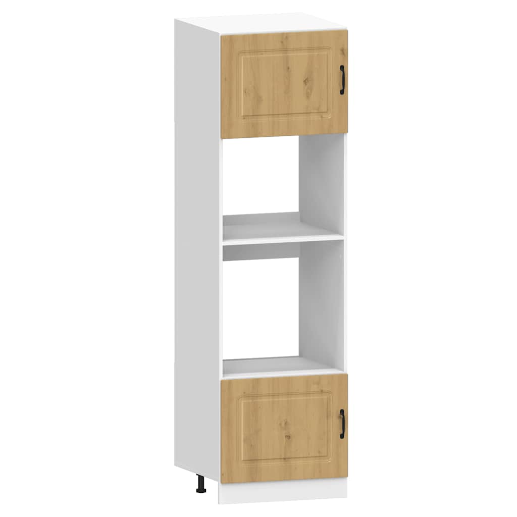 vidaXL 7 Piece Kitchen Cabinet Set "Kalmar" Artisan Oak Engineered Wood 5