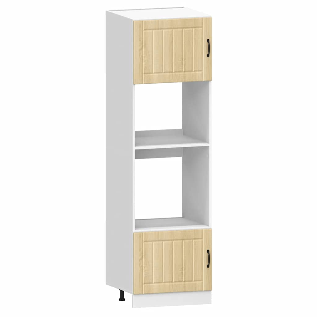 vidaXL 7 Piece Kitchen Cabinet Set "Lucca" Sonoma Oak Engineered Wood 5