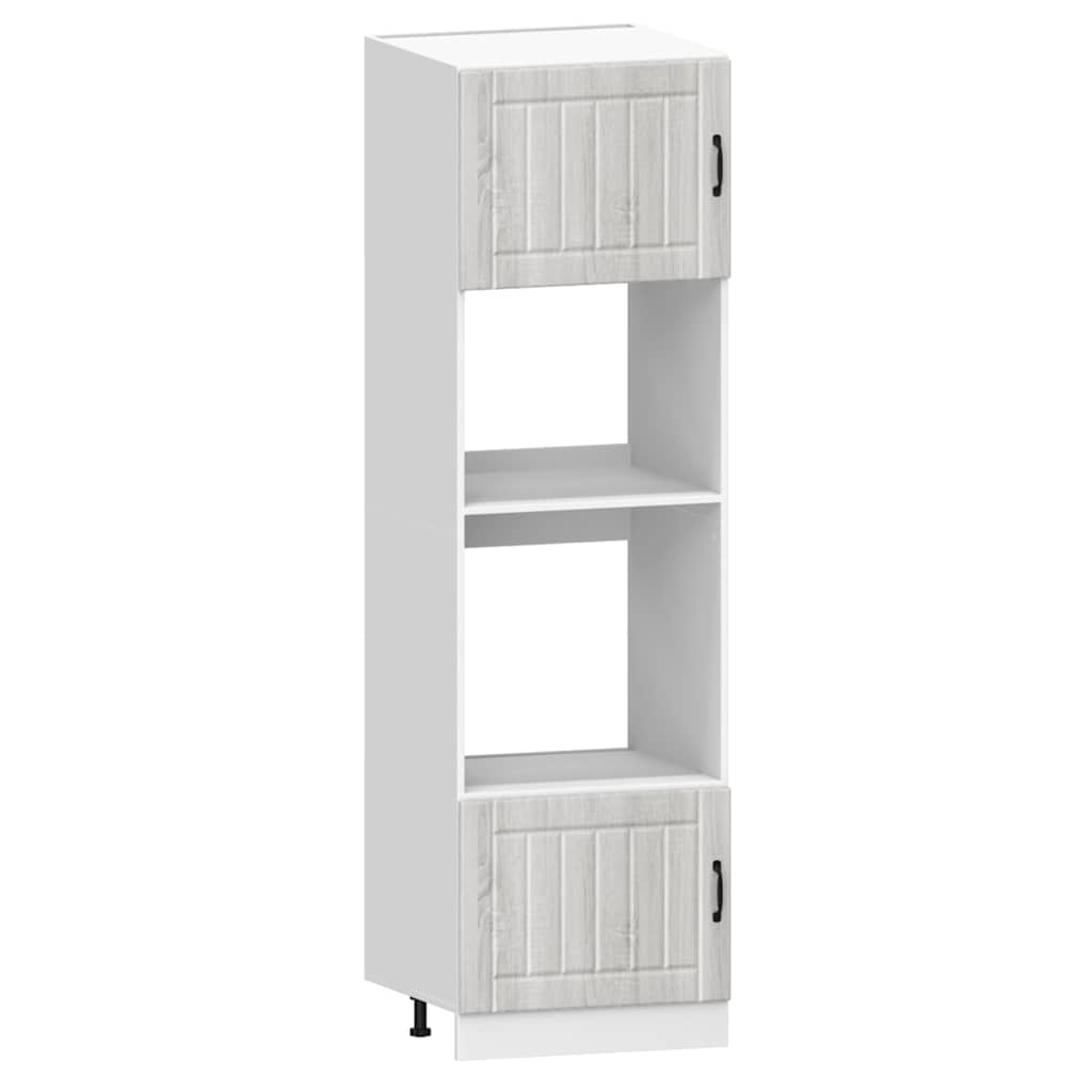 vidaXL 7 Piece Kitchen Cabinet Set "Kalmar" Grey Sonoma Engineered Wood 5