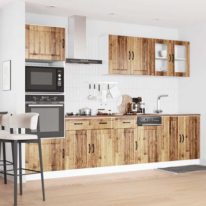 vidaXL 7 Piece Kitchen Cabinet Set "Kalmar" Old Wood Engineered Wood 3
