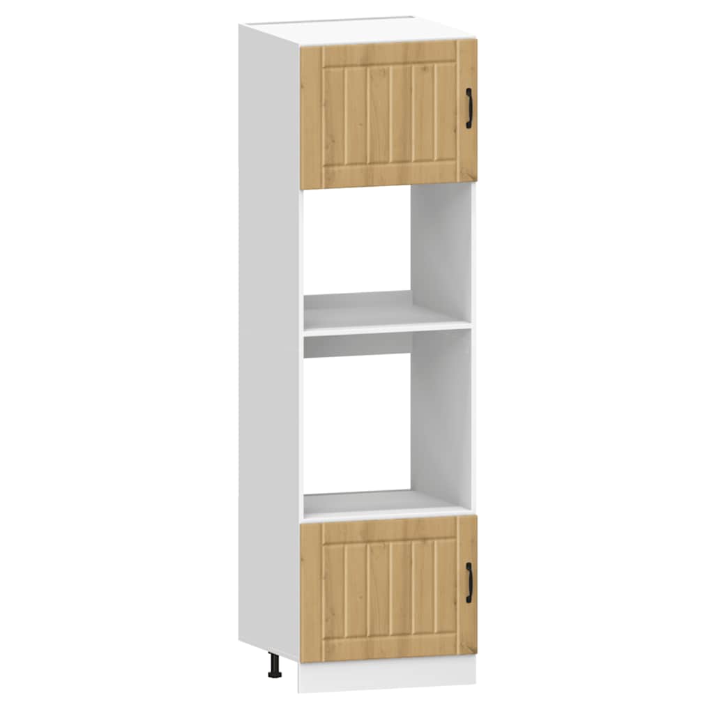 vidaXL 7 Piece Kitchen Cabinet Set "Kalmar" Artisan Oak Engineered Wood 5