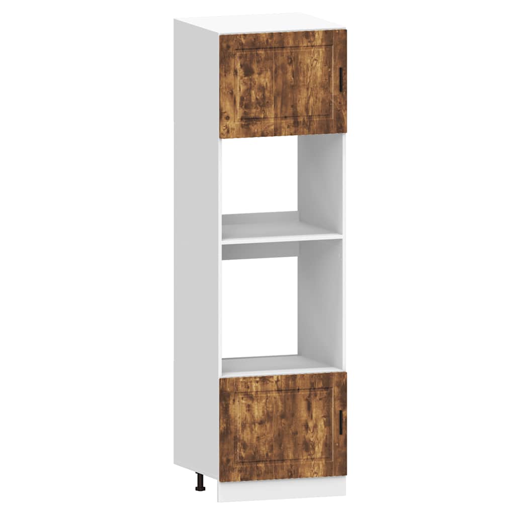 vidaXL 7 Piece Kitchen Cabinet Set "Kalmar" Smoked Oak Engineered Wood 5