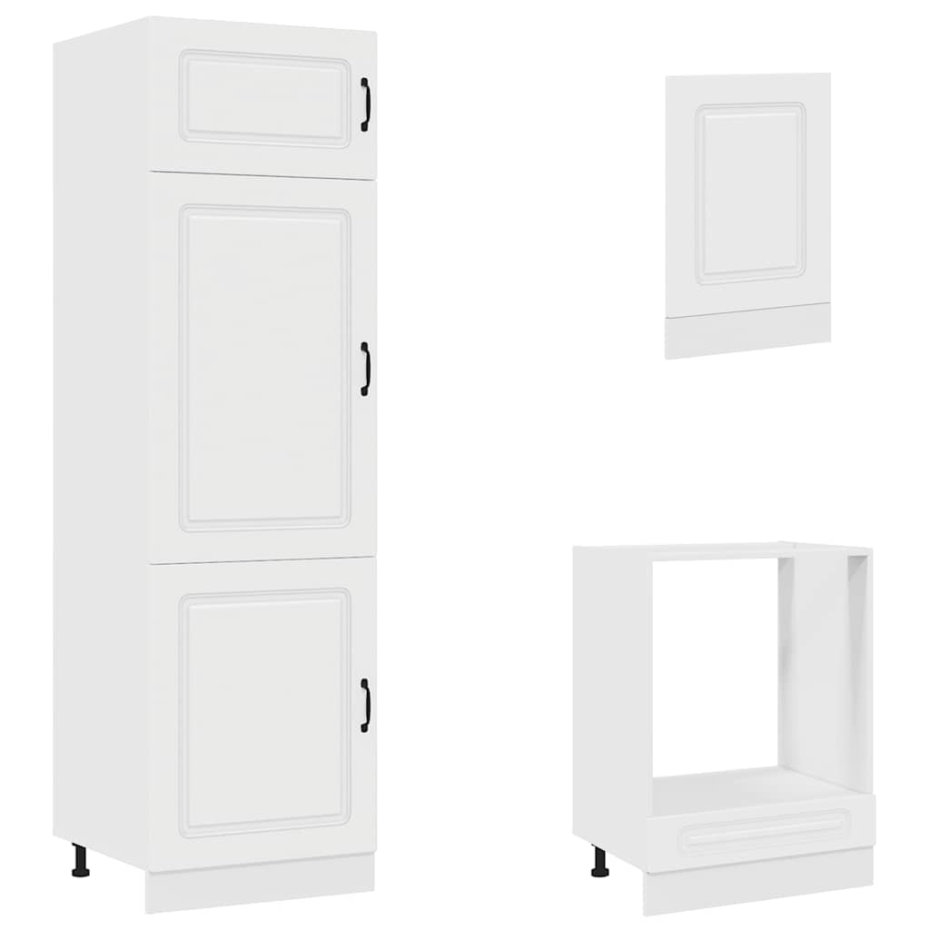 vidaXL 7 Piece Kitchen Cabinet Set "Kalmar" White Engineered Wood 5
