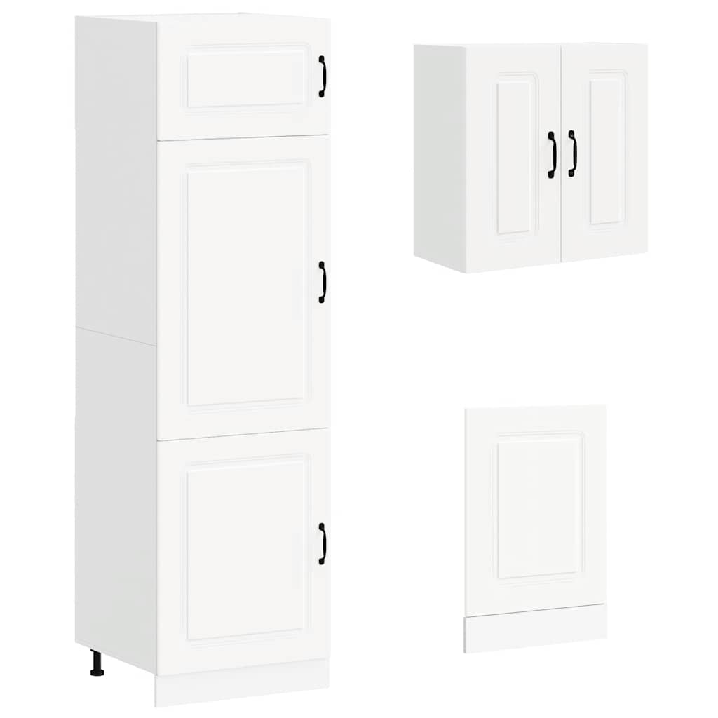 vidaXL 8 Piece Kitchen Cabinet Set "Kalmar" White Engineered Wood 5