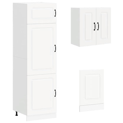 vidaXL 8 Piece Kitchen Cabinet Set "Kalmar" White Engineered Wood 5