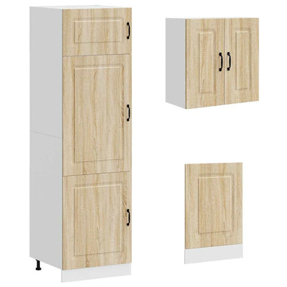vidaXL 8 Piece Kitchen Cabinet Set "Kalmar" Sonoma Oak Engineered Wood 5