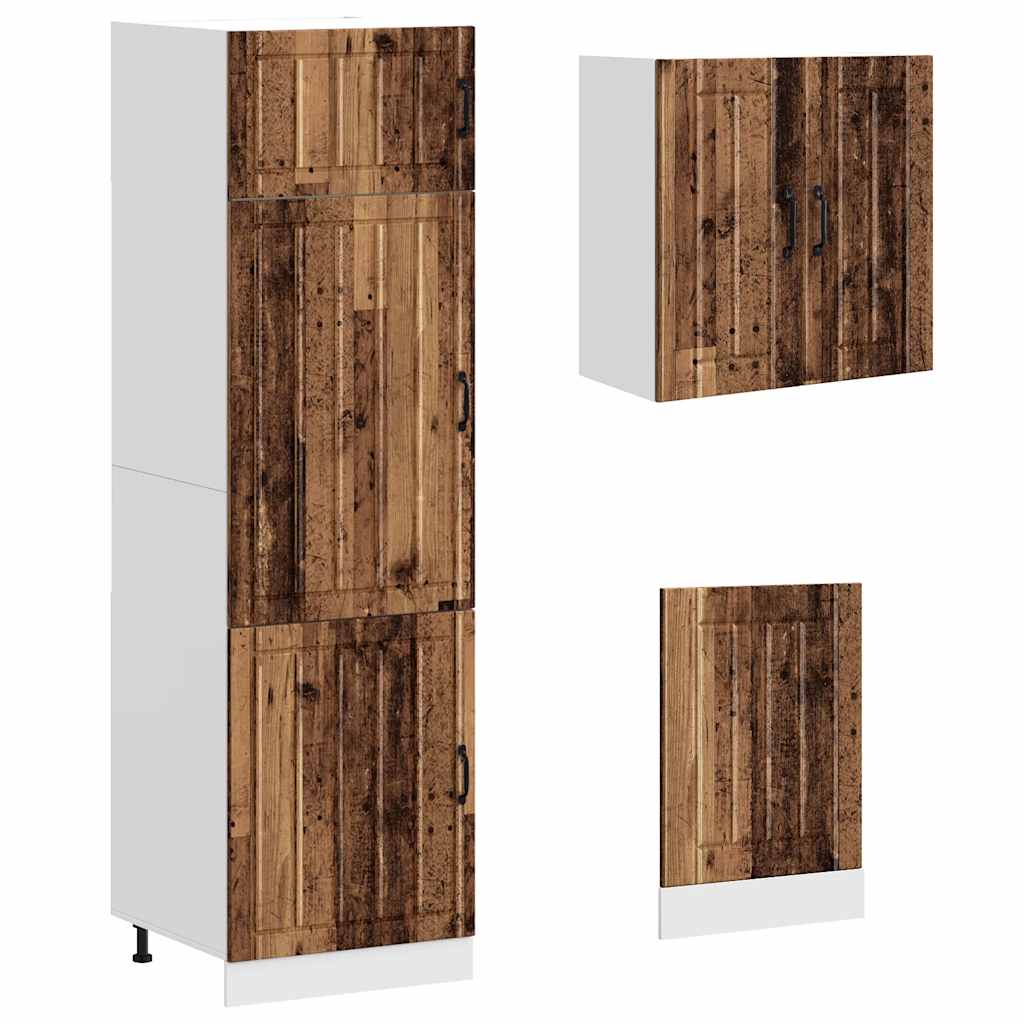 vidaXL 8 Piece Kitchen Cabinet Set "Kalmar" Old Wood Engineered Wood 5