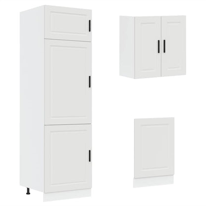 vidaXL 8 Piece Kitchen Cabinet Set "Porto" White Engineered Wood 5