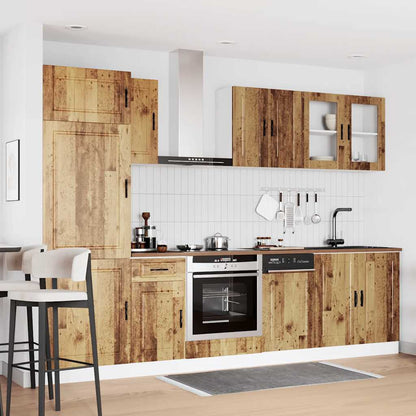 vidaXL 8 Piece Kitchen Cabinet Set "Kalmar" Old Wood Engineered Wood 3