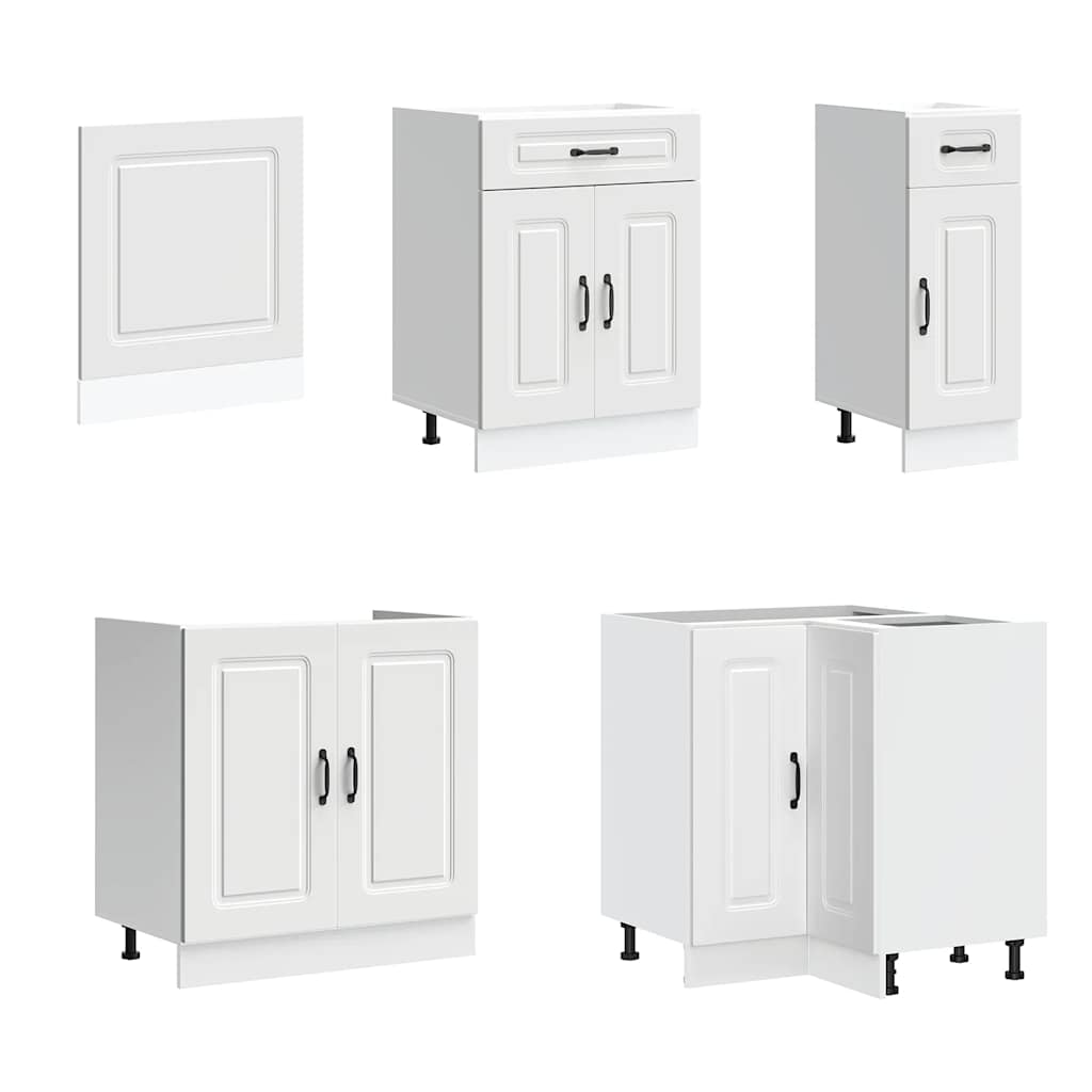 vidaXL 11 Piece Kitchen Cabinet Set "Kalmar" White Engineered Wood 4