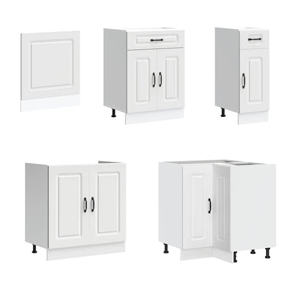 vidaXL 11 Piece Kitchen Cabinet Set "Kalmar" White Engineered Wood 4