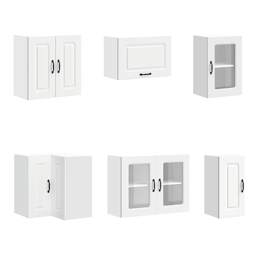 vidaXL 11 Piece Kitchen Cabinet Set "Kalmar" White Engineered Wood 5