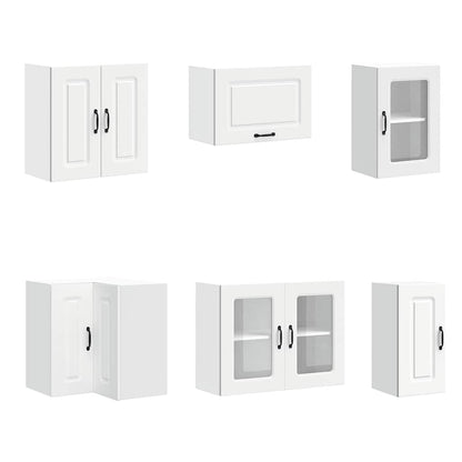 vidaXL 11 Piece Kitchen Cabinet Set "Kalmar" White Engineered Wood 5