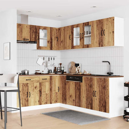 vidaXL 11 Piece Kitchen Cabinet Set "Kalmar" Old Wood Engineered Wood 3