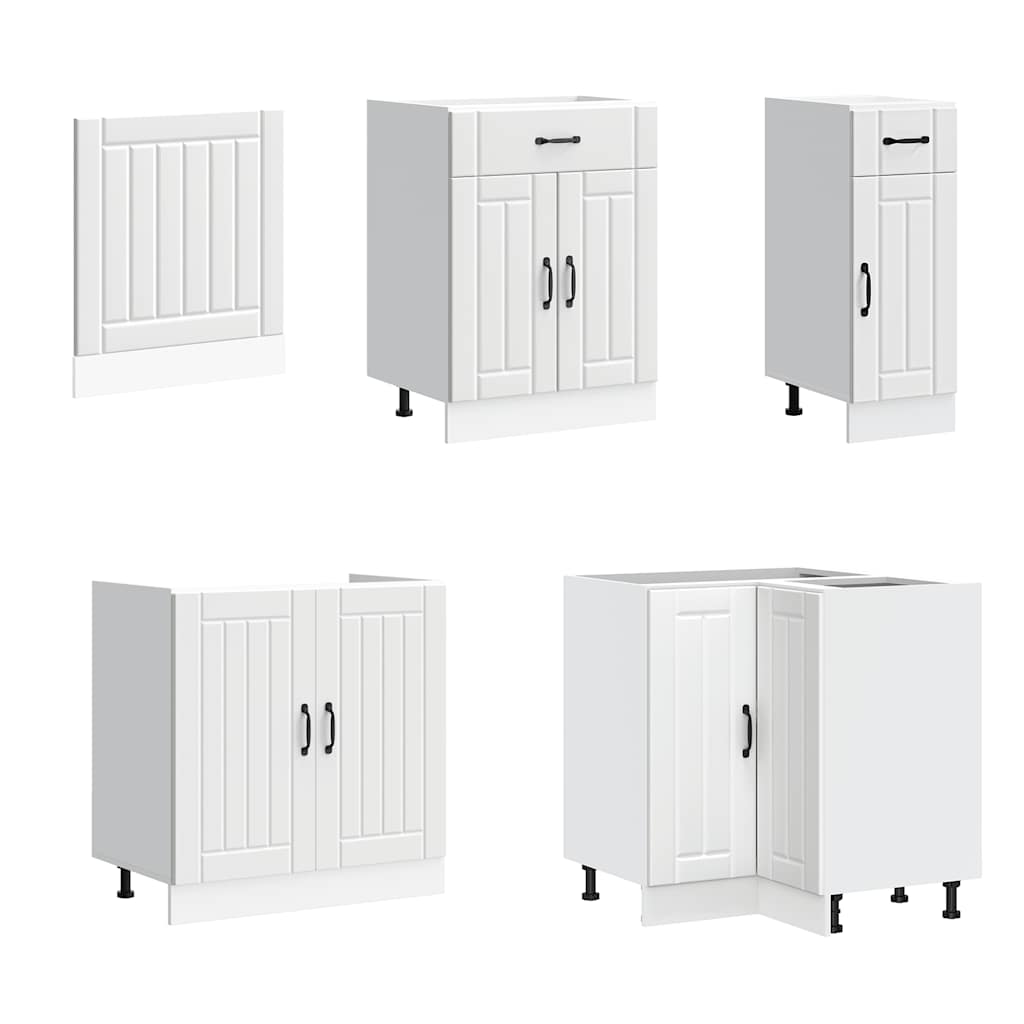 vidaXL 11 Piece Kitchen Cabinet Set "Lucca" White Engineered Wood 4