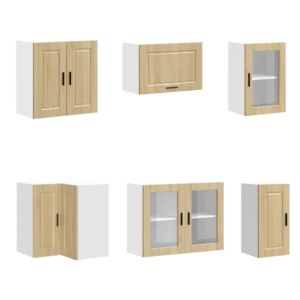 vidaXL 11 Piece Kitchen Cabinet Set "Porto" Sonoma Oak Engineered Wood 5