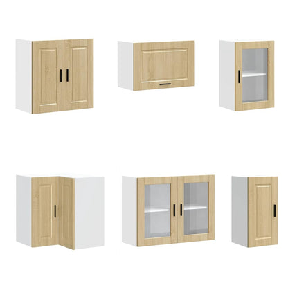 vidaXL 11 Piece Kitchen Cabinet Set "Porto" Sonoma Oak Engineered Wood 5